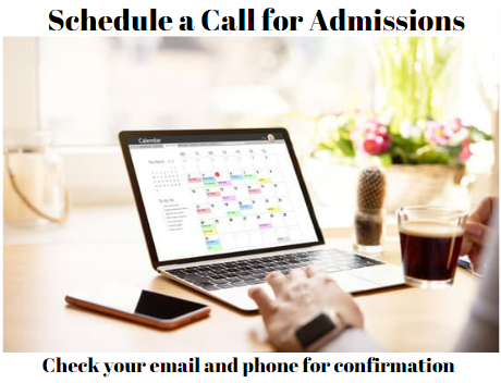 Get an appointment with Admissions